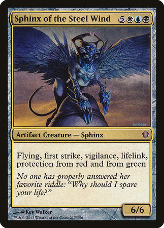 Sphinx of the Steel Wind [Commander 2013] | Tabernacle Games