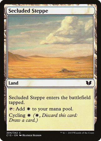 Secluded Steppe [Commander 2015] | Tabernacle Games