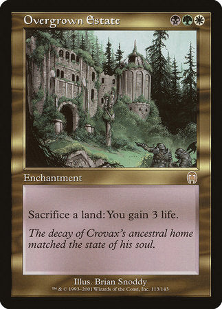 Overgrown Estate [Apocalypse] | Tabernacle Games