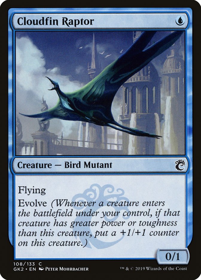 Cloudfin Raptor [Ravnica Allegiance Guild Kit] | Tabernacle Games