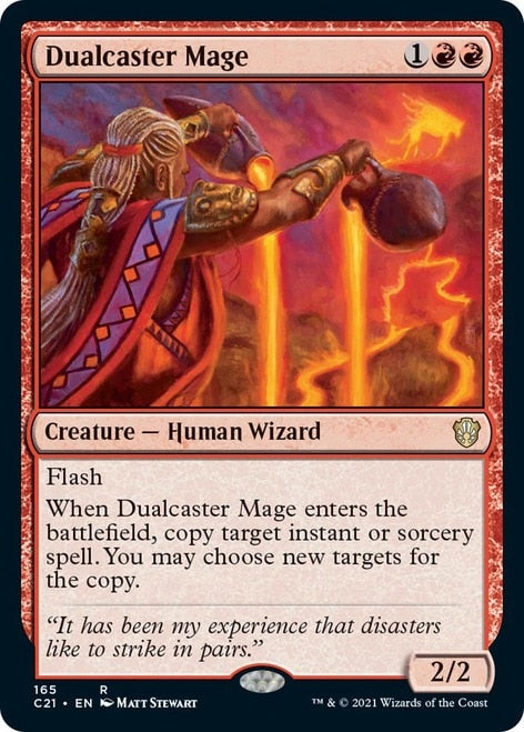 Dualcaster Mage [Commander 2021] | Tabernacle Games