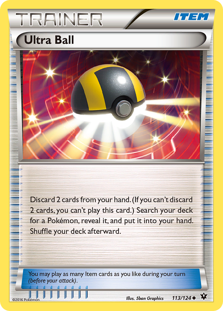 Ultra Ball (113/124) [XY: Fates Collide] | Tabernacle Games