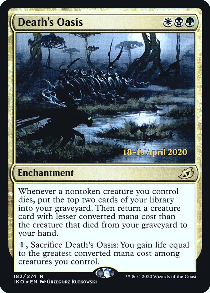 Death's Oasis  [Ikoria: Lair of Behemoths Prerelease Promos] | Tabernacle Games