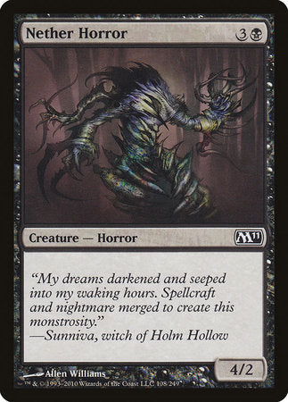Nether Horror [Magic 2011] | Tabernacle Games