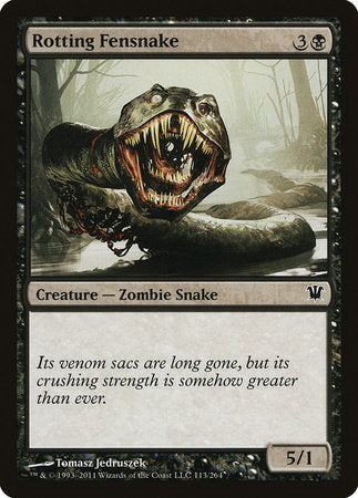 Rotting Fensnake [Innistrad] | Tabernacle Games