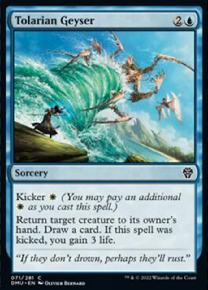 Tolarian Geyser [Dominaria United] | Tabernacle Games