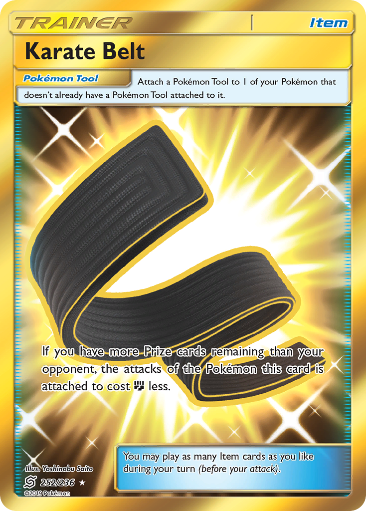 Karate Belt (252/236) [Sun & Moon: Unified Minds] | Tabernacle Games