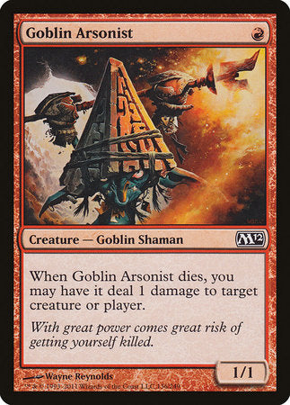 Goblin Arsonist [Magic 2012] | Tabernacle Games