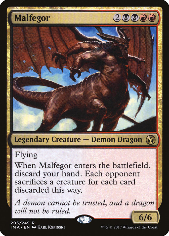 Malfegor [Iconic Masters] | Tabernacle Games