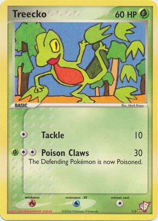 Treecko (1/5) [Kids WB Promos] | Tabernacle Games