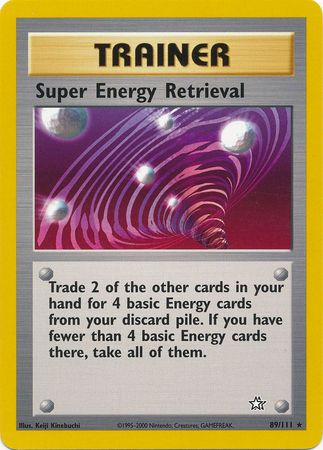 Super Energy Retrieval (89/111) [Neo Genesis Unlimited] | Tabernacle Games