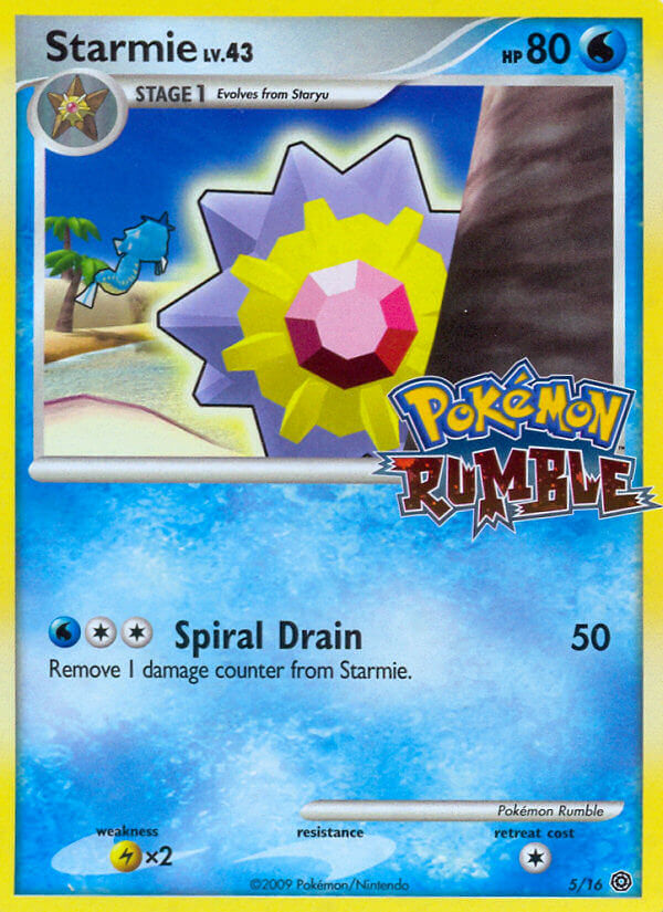 Starmie (5/16) [Pokémon Rumble] | Tabernacle Games