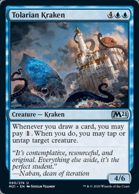 Tolarian Kraken [Core Set 2021] | Tabernacle Games