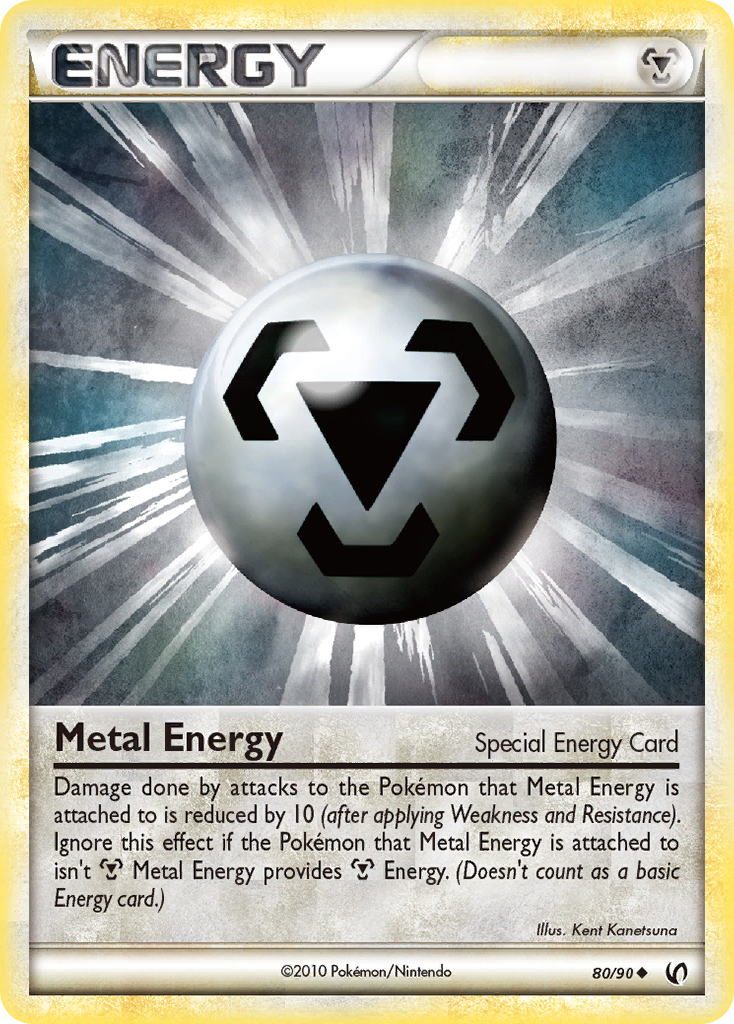 Metal Energy (80/90) [HeartGold & SoulSilver: Undaunted] | Tabernacle Games