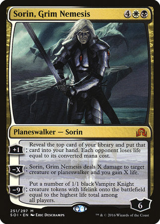 Sorin, Grim Nemesis [Shadows over Innistrad] | Tabernacle Games