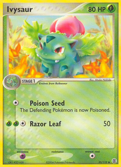 Ivysaur (35/112) [EX: FireRed & LeafGreen] | Tabernacle Games