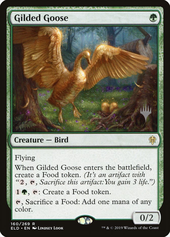 Gilded Goose (Promo Pack) [Throne of Eldraine Promos] | Tabernacle Games