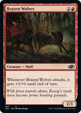 Brazen Wolves [Jumpstart 2022] | Tabernacle Games