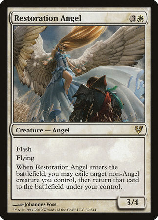 Restoration Angel [Avacyn Restored] | Tabernacle Games