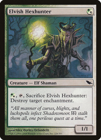 Elvish Hexhunter [Shadowmoor] | Tabernacle Games