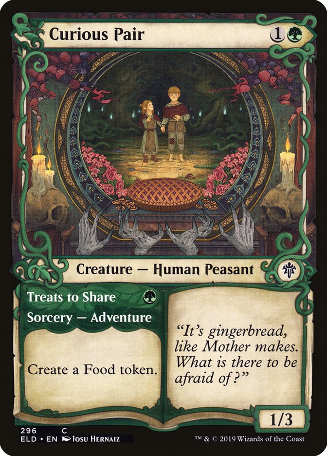 Curious Pair // Treats to Share (Showcase) [Throne of Eldraine] | Tabernacle Games
