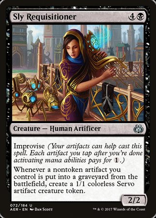 Sly Requisitioner [Aether Revolt] | Tabernacle Games
