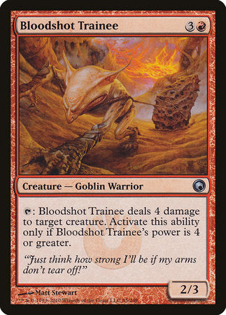 Bloodshot Trainee [Scars of Mirrodin] | Tabernacle Games