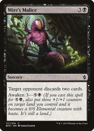 Mire's Malice [Battle for Zendikar] | Tabernacle Games