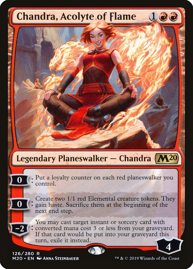 Chandra, Acolyte of Flame [Core Set 2020] | Tabernacle Games