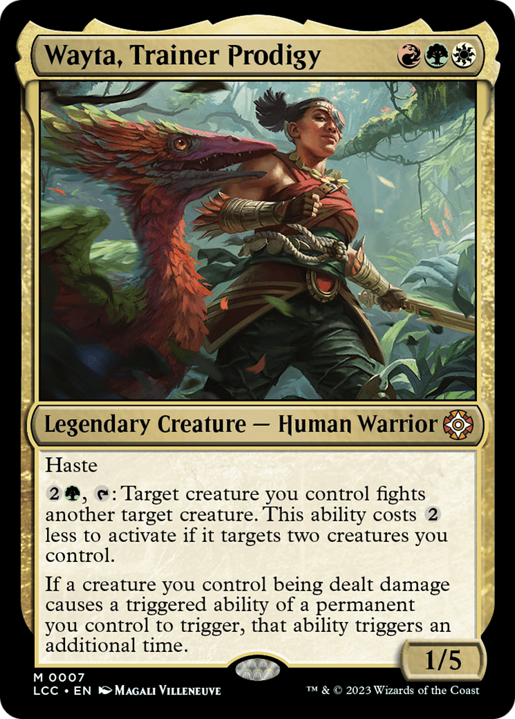 Wayta, Trainer Prodigy [The Lost Caverns of Ixalan Commander] | Tabernacle Games