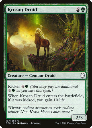 Krosan Druid [Dominaria] | Tabernacle Games