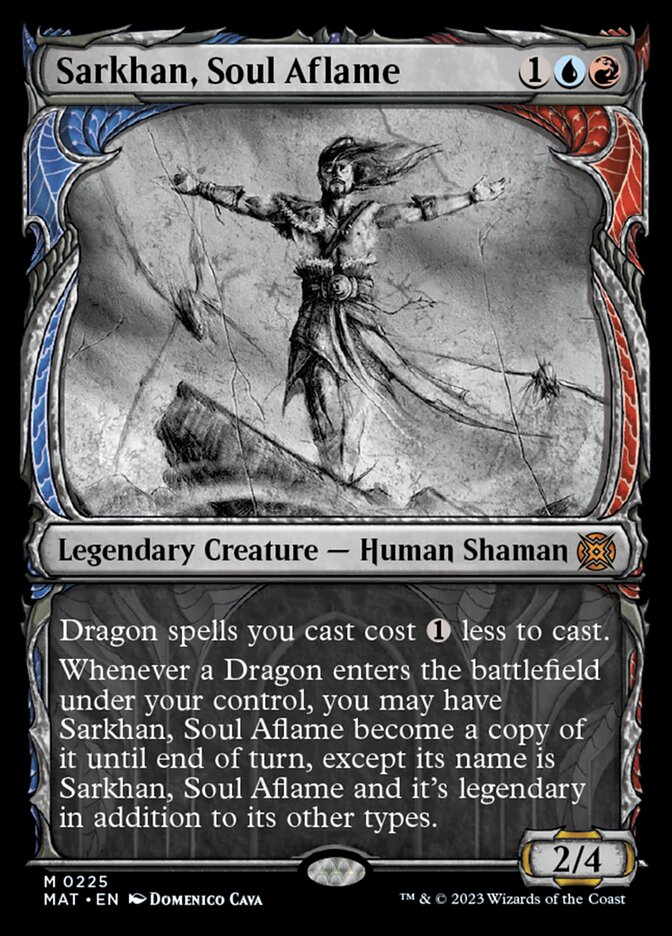 Sarkhan, Soul Aflame (Showcase Halo Foil) [March of the Machine: The Aftermath] | Tabernacle Games