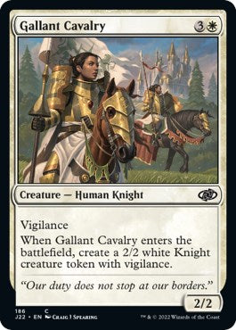 Gallant Cavalry [Jumpstart 2022] | Tabernacle Games