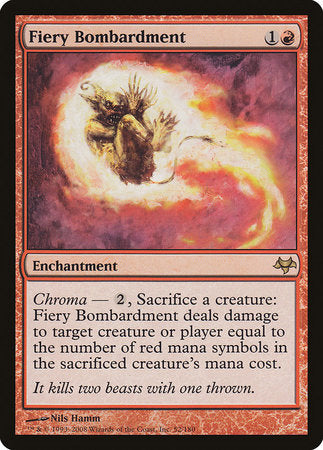 Fiery Bombardment [Eventide] | Tabernacle Games