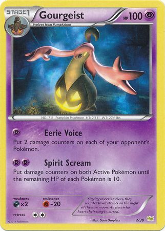 Gourgeist (2/30) [XY: Trainer Kit - Noivern] | Tabernacle Games