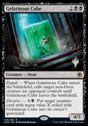 Gelatinous Cube (Promo Pack) [Dungeons & Dragons: Adventures in the Forgotten Realms Promos] | Tabernacle Games