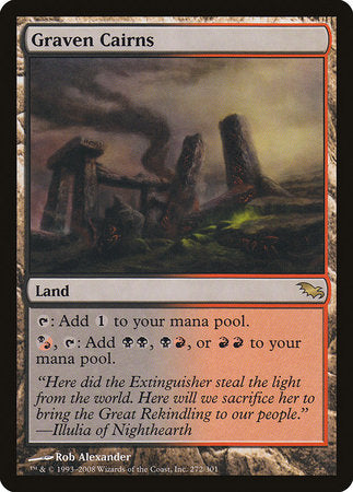 Graven Cairns [Shadowmoor] | Tabernacle Games