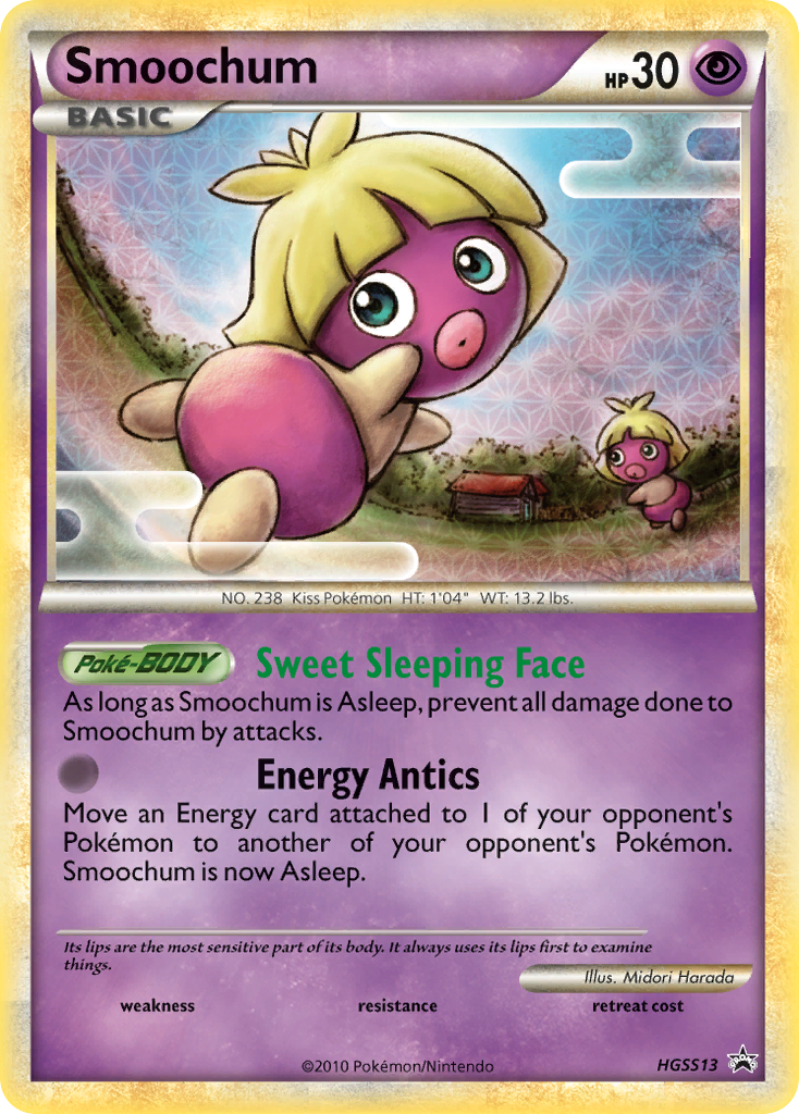 Smoochum (HGSS13) [HeartGold & SoulSilver: Black Star Promos] | Tabernacle Games