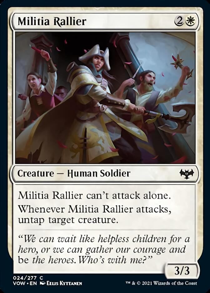 Militia Rallier [Innistrad: Crimson Vow] | Tabernacle Games