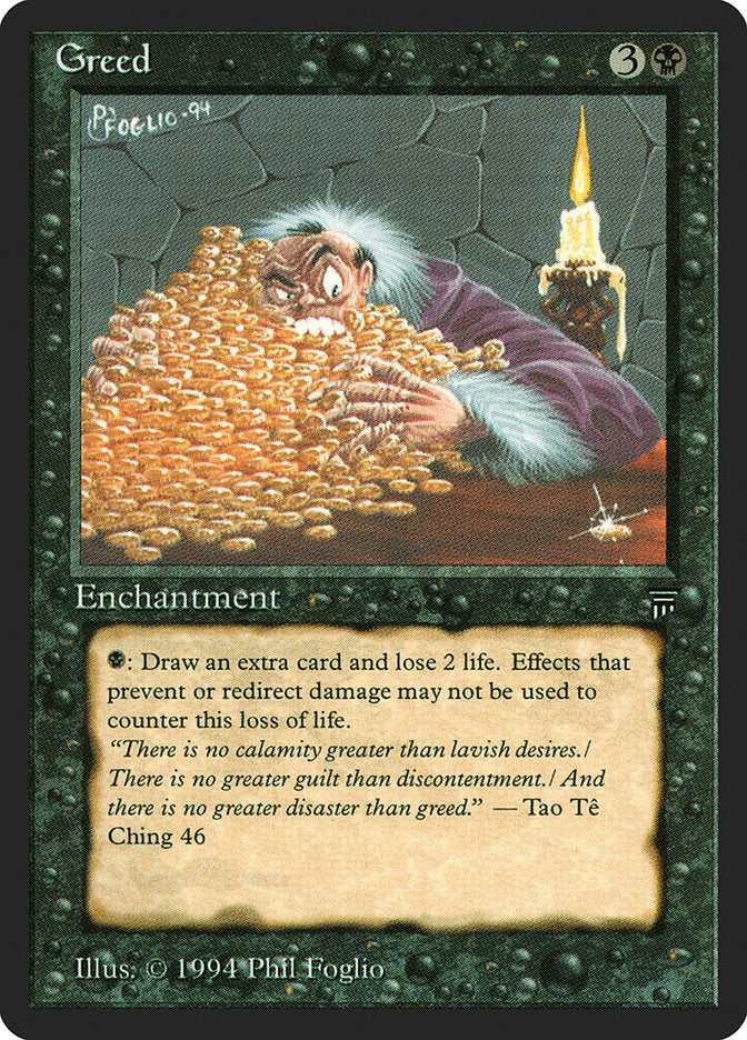 Greed [Legends] | Tabernacle Games