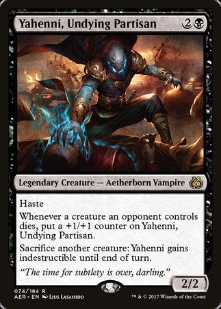 Yahenni, Undying Partisan [Aether Revolt] | Tabernacle Games