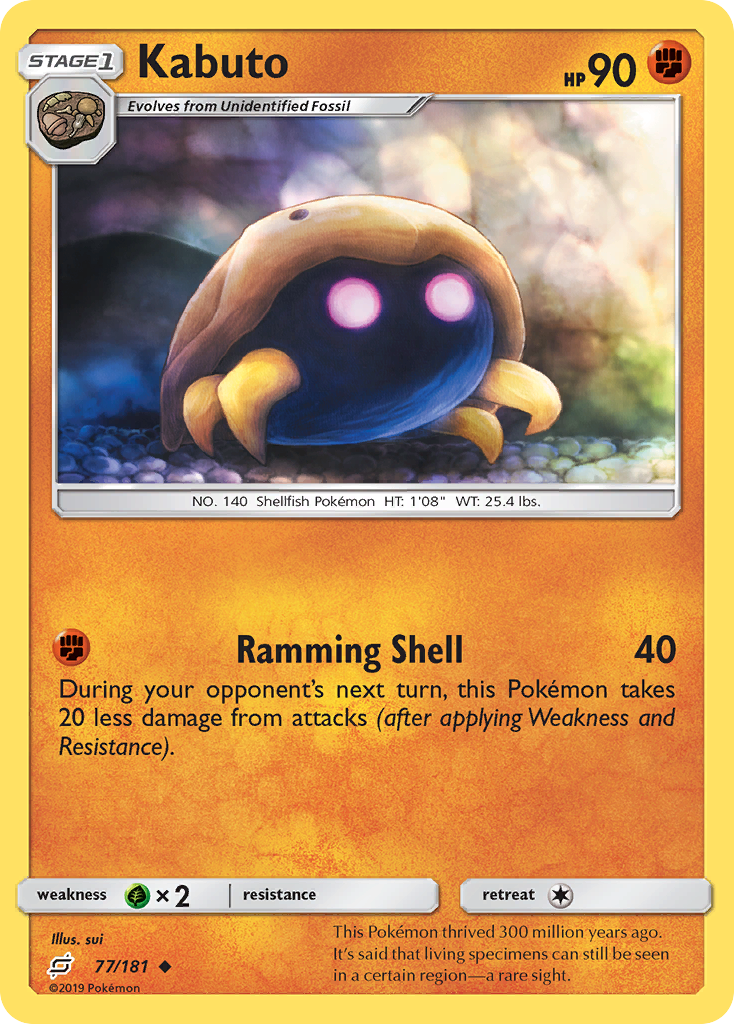 Kabuto (77/181) [Sun & Moon: Team Up] | Tabernacle Games