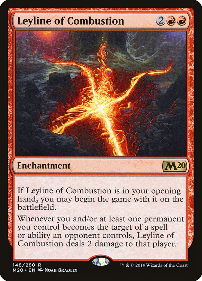 Leyline of Combustion [Core Set 2020] | Tabernacle Games