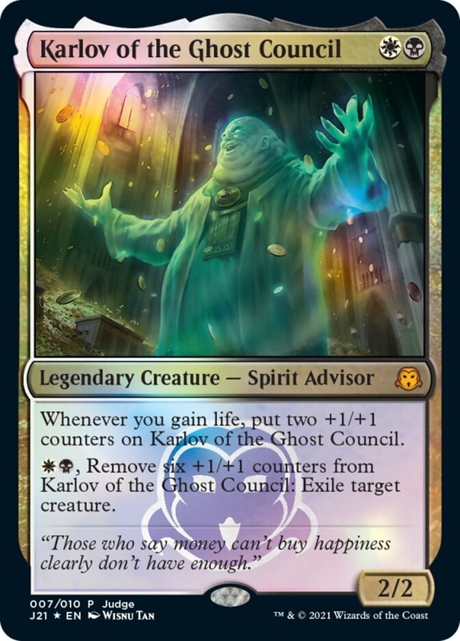 Karlov of the Ghost Council [Judge Gift Cards 2021] | Tabernacle Games