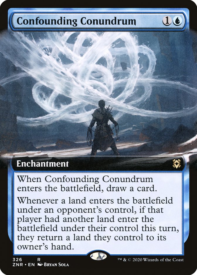 Confounding Conundrum (Extended Art) [Zendikar Rising] | Tabernacle Games