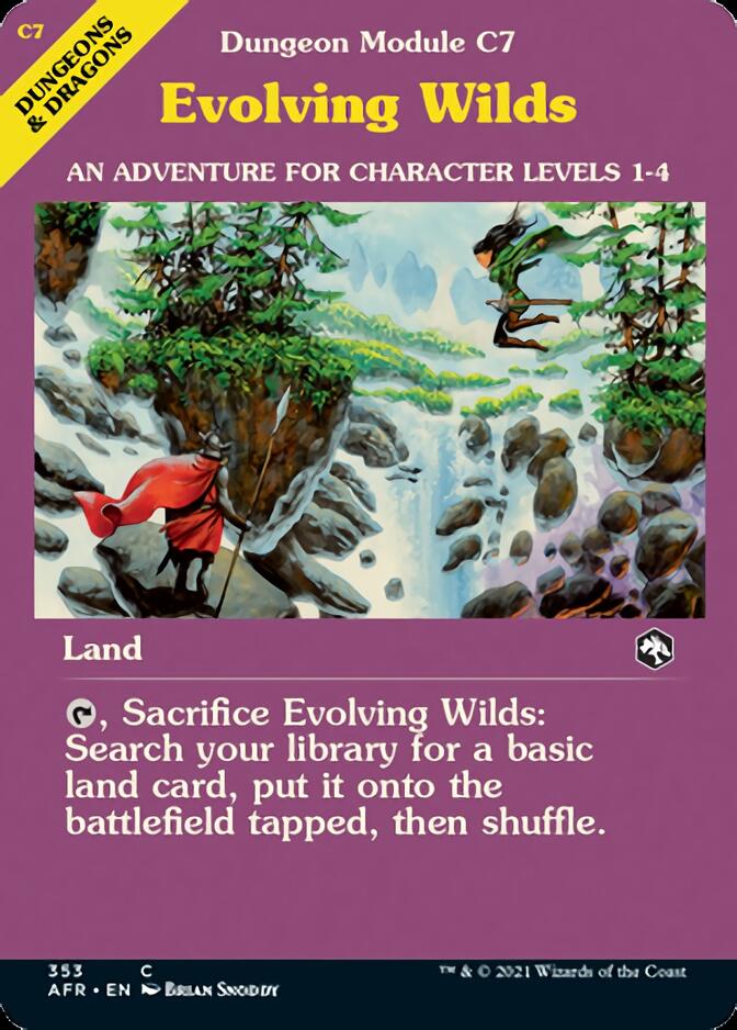 Evolving Wilds (Dungeon Module) [Dungeons & Dragons: Adventures in the Forgotten Realms] | Tabernacle Games