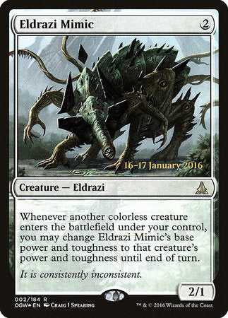 Eldrazi Mimic [Oath of the Gatewatch Promos] | Tabernacle Games