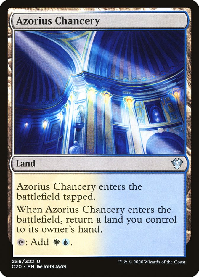 Azorius Chancery [Commander 2020] | Tabernacle Games