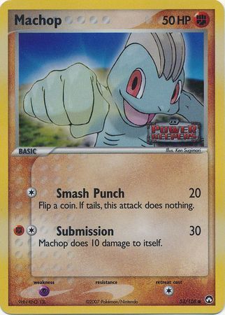 Machop (53/108) (Stamped) [EX: Power Keepers] | Tabernacle Games