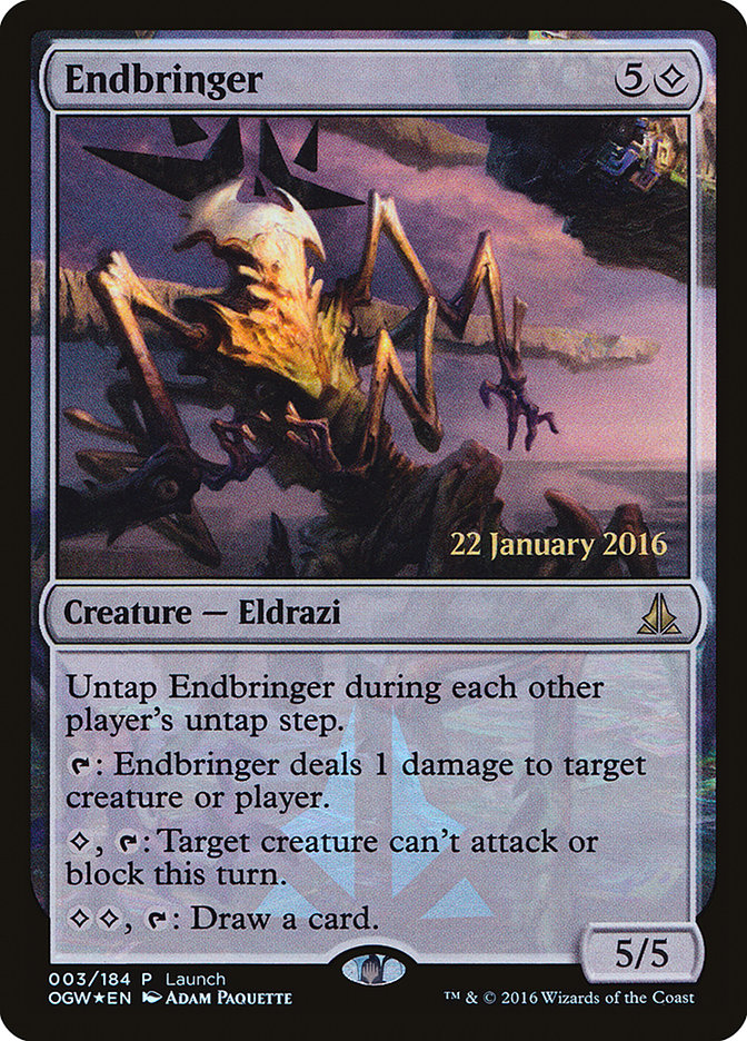 Endbringer (Prerelease) [Oath of the Gatewatch Promos] | Tabernacle Games